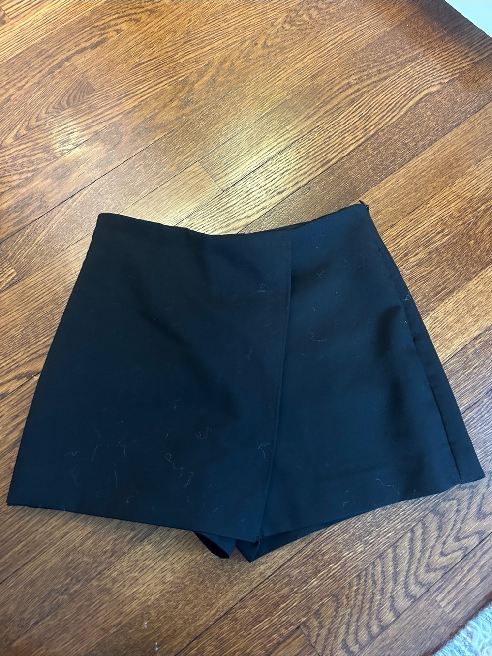 Zara Black Mini Skort